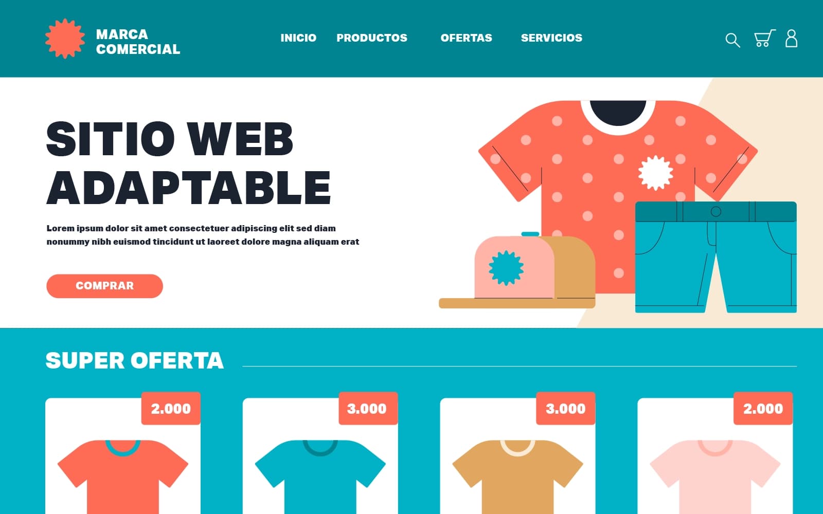 Landing FocusWeb Chile mostrando propuesta digital