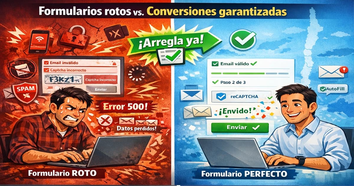 Formularios listos y funcionando
