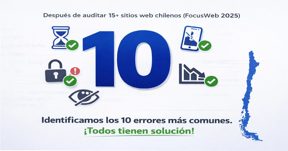 Identificamos 10 errores críticos en sitios de PyMEs