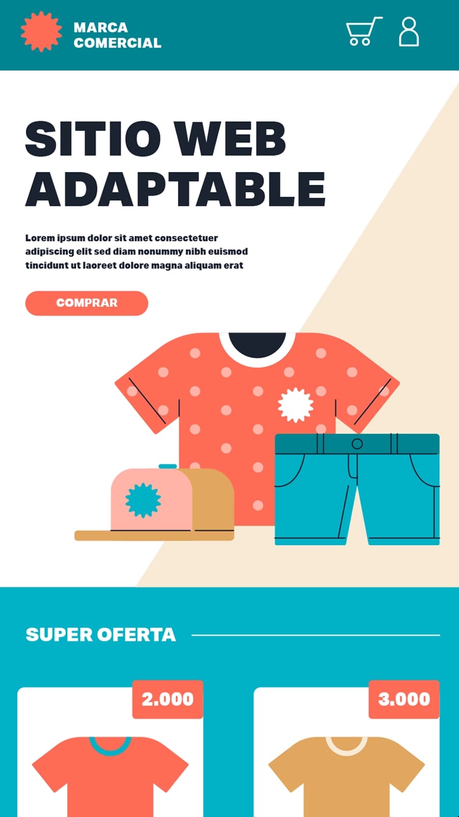 Vista móvil FocusWeb Chile