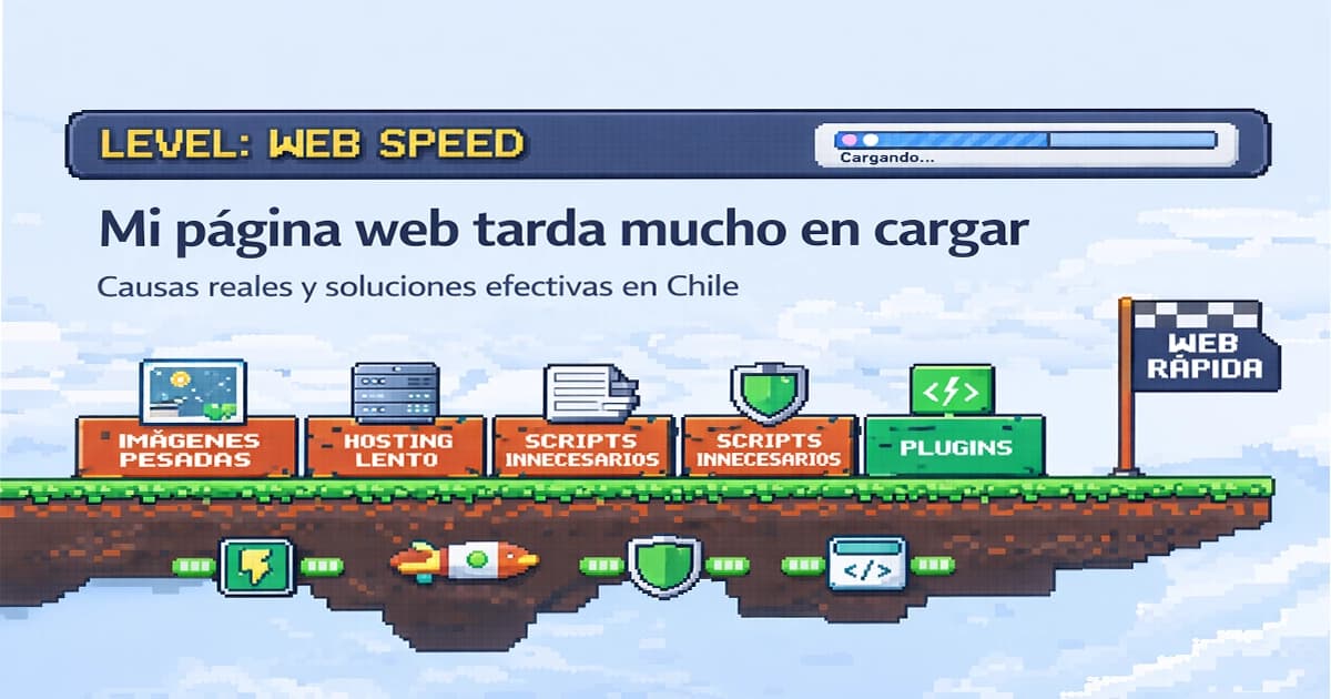 Mi página web tarda mucho en cargar