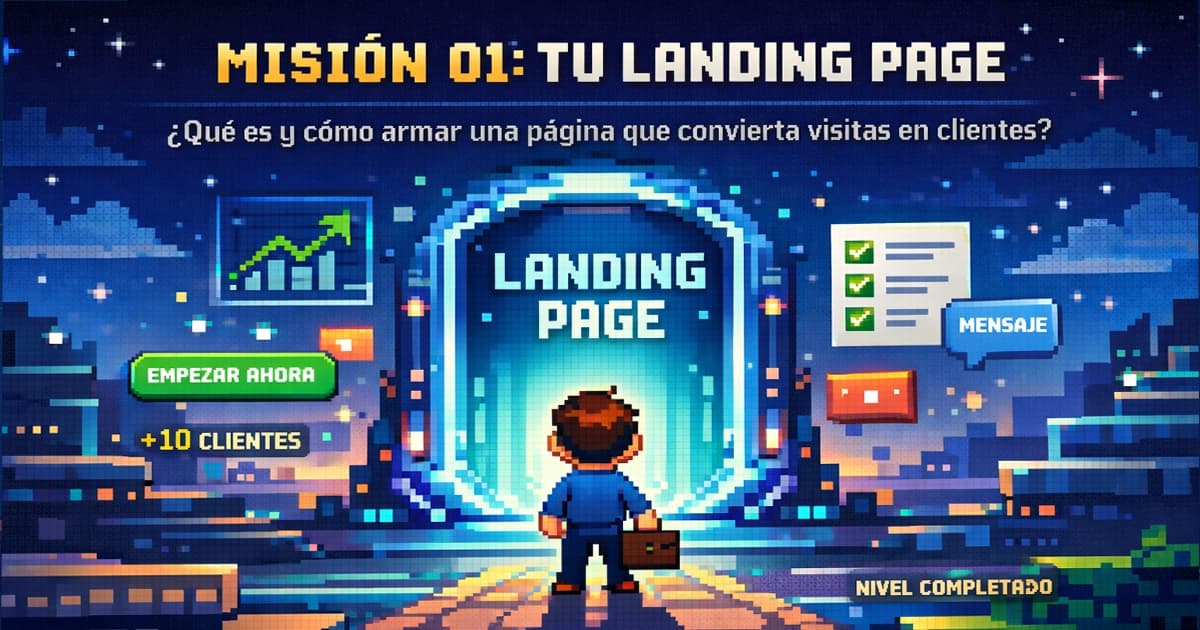Qué es una landing page para negocios en Chile