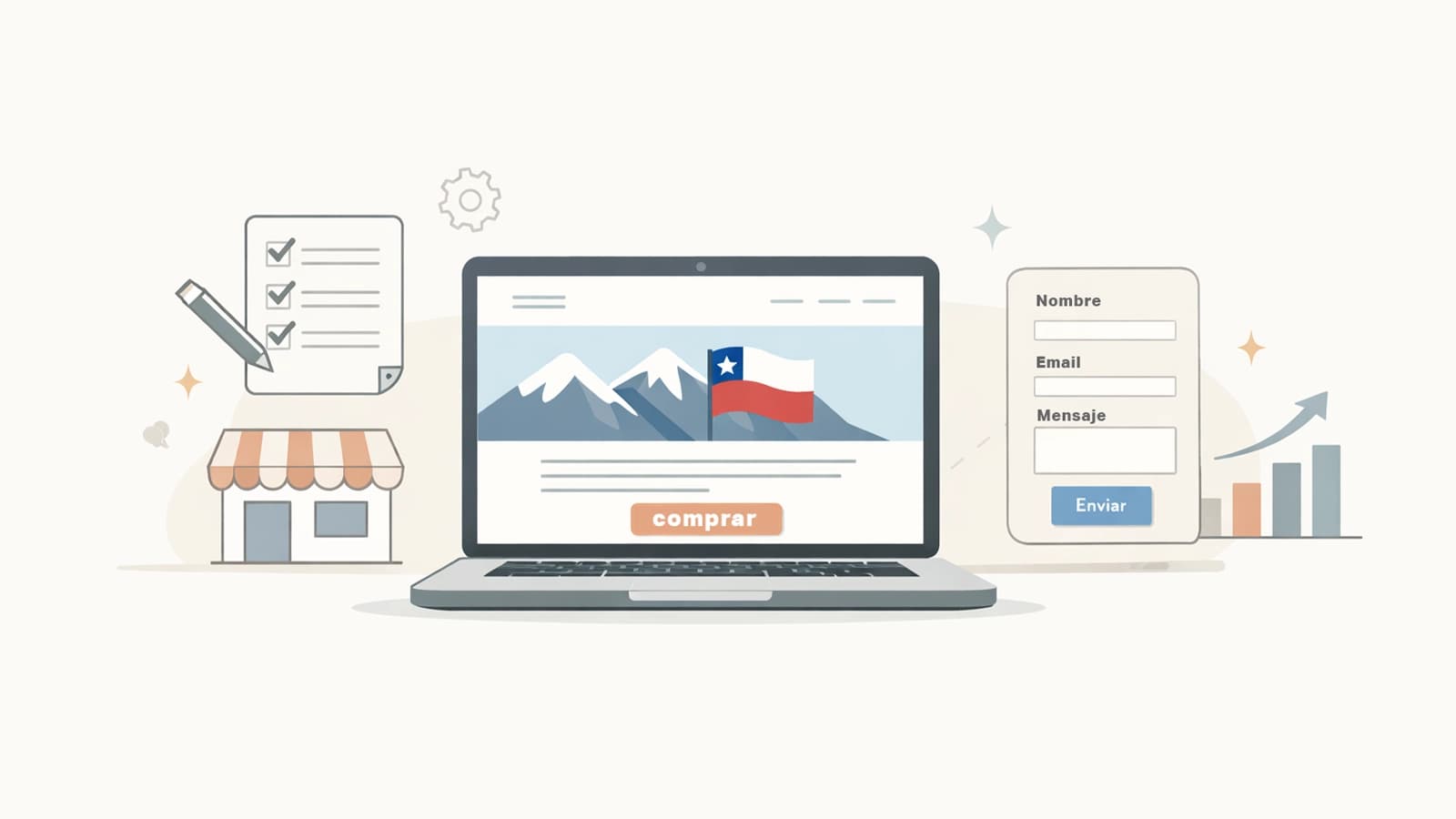 Crear una página web en Chile